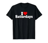 I Love Heart Saturdays Value Graphic T-Shirt