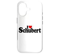 I LOVE HEART SCHUBERT FRANZ COMPOSER Case for iPhone 17