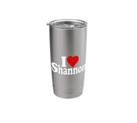 I Love Heart Shannon Stainless Steel Insulated Tumbler
