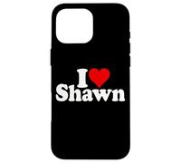 I LOVE HEART SHAWN Case for iPhone 16 Pro Max