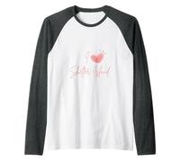 I Love Heart Shelter Island New York Travel Vacation Raglan Baseball Tee