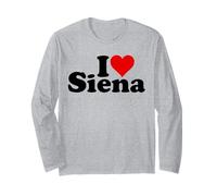 I Love Heart Siena Italy Tuscany Long Sleeve T-Shirt