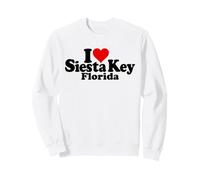I LOVE HEART SIESTA KEY FLORIDA Sweatshirt