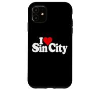 I LOVE HEART SIN CITY LAS VEGAS BABY Case for iPhone 11