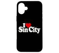 I LOVE HEART SIN CITY LAS VEGAS BABY Case for iPhone 16 Plus