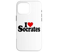 I LOVE HEART SOCRATES SOCRATIC GREEK PHILOSOPHY Case for iPhone 16 Pro Max