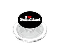 I LOVE HEART SOMALILAND PopSockets PopGrip for MagSafe