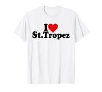 I LOVE HEART ST. TROPEZ SAINT-TROPEZ FRANCE T-Shirt