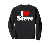 I LOVE HEART STEVE STEVEN Sweatshirt