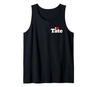 I Love Heart Tate Name ON A TEE Tank Top