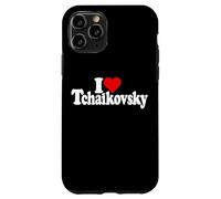 I LOVE HEART TCHAIKOVSKY PYOTR RUSSIAN COMPOSER Case for iPhone 11 Pro