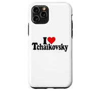 I LOVE HEART TCHAIKOVSKY PYOTR RUSSIAN COMPOSER Case for iPhone 11 Pro