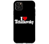 I LOVE HEART TCHAIKOVSKY PYOTR RUSSIAN COMPOSER Case for iPhone 11 Pro Max
