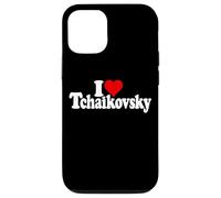 I LOVE HEART TCHAIKOVSKY PYOTR RUSSIAN COMPOSER Case for iPhone 12/12 Pro