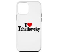 I LOVE HEART TCHAIKOVSKY PYOTR RUSSIAN COMPOSER Case for iPhone 12 mini