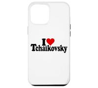 I LOVE HEART TCHAIKOVSKY PYOTR RUSSIAN COMPOSER Case for iPhone 12 Pro Max
