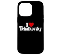 I LOVE HEART TCHAIKOVSKY PYOTR RUSSIAN COMPOSER Case for iPhone 14 Pro Max