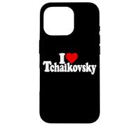 I LOVE HEART TCHAIKOVSKY PYOTR RUSSIAN COMPOSER Case for iPhone 16 Pro
