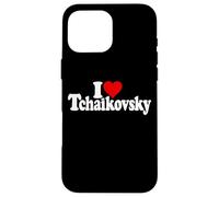 I LOVE HEART TCHAIKOVSKY PYOTR RUSSIAN COMPOSER Case for iPhone 16 Pro Max