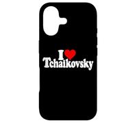 I LOVE HEART TCHAIKOVSKY PYOTR RUSSIAN COMPOSER Case for iPhone 17