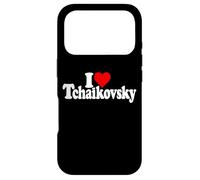I LOVE HEART TCHAIKOVSKY PYOTR RUSSIAN COMPOSER Case for iPhone 17 Pro