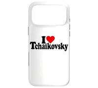 I LOVE HEART TCHAIKOVSKY PYOTR RUSSIAN COMPOSER Case for iPhone 17 Pro Max