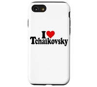 I LOVE HEART TCHAIKOVSKY PYOTR RUSSIAN COMPOSER Case for iPhone SE (2020) / 7/8