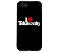 I LOVE HEART TCHAIKOVSKY PYOTR RUSSIAN COMPOSER Case for iPhone SE (2020) / 7/8