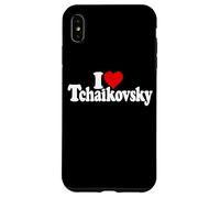 I LOVE HEART TCHAIKOVSKY PYOTR RUSSIAN COMPOSER Case for iPhone XS Max