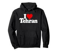 I LOVE HEART TEHRAN CITY IRAN Pullover Hoodie