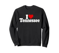 I LOVE HEART TENNESSEE TN Sweatshirt