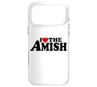 I LOVE HEART THE AMISH Case for iPhone 17 Pro Max