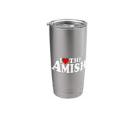 I Love Heart The Amish Stainless Steel Insulated Tumbler