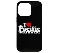 I LOVE HEART THE PACIFIC NORTHWEST PNW Case for iPhone 13 Pro