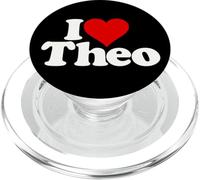I LOVE HEART THEO THEODORE PopSockets PopGrip for MagSafe