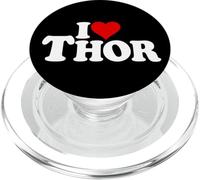 I LOVE HEART THOR NAME ON A TEE PopSockets PopGrip for MagSafe