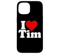 I LOVE HEART TIM TIMOTHY TIMMY Case for iPhone 15