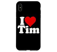 I LOVE HEART TIM TIMOTHY TIMMY Case for iPhone XS Max