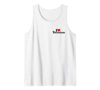 I Love Heart Tottenham North London England Tank Top