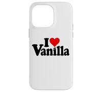 I LOVE HEART VANILLA Case for iPhone 14 Pro Max