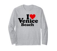 I Love Heart Venice Beach Los Angeles SoCal California Long Sleeve T-Shirt