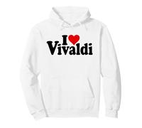 I LOVE HEART VIVALDI ANTONIO COMPOSER Pullover Hoodie
