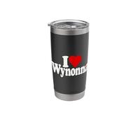I Love Heart Wynonna Name ON A TEE Stainless Steel Insulated Tumbler