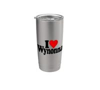 I Love Heart Wynonna Name ON A TEE Stainless Steel Insulated Tumbler