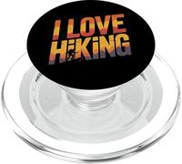 I Love Hiking Mountain Adventure Enthusiast PopSockets PopGrip for MagSafe