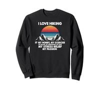 I Love Hiking Nature Therapy Passion Outdoor Sweatshirt