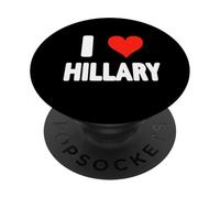 I Love Hillary - Heart PopSockets Adhesive PopGrip