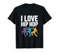 I Love Hip Hop Vibrant Dance Moves T-Shirt