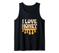I Love Honey Dripping Sweetness Fans Tank Top