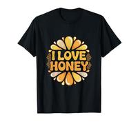 I Love Honey Drops Sweet Honeycomb Passion T-Shirt